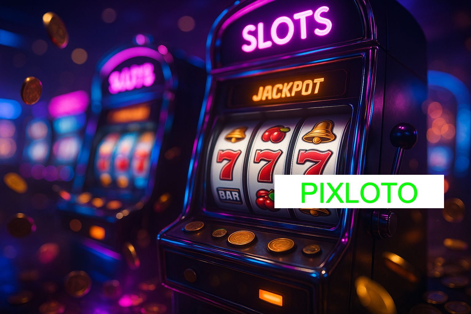 Diversos jogos de caça-níqueis